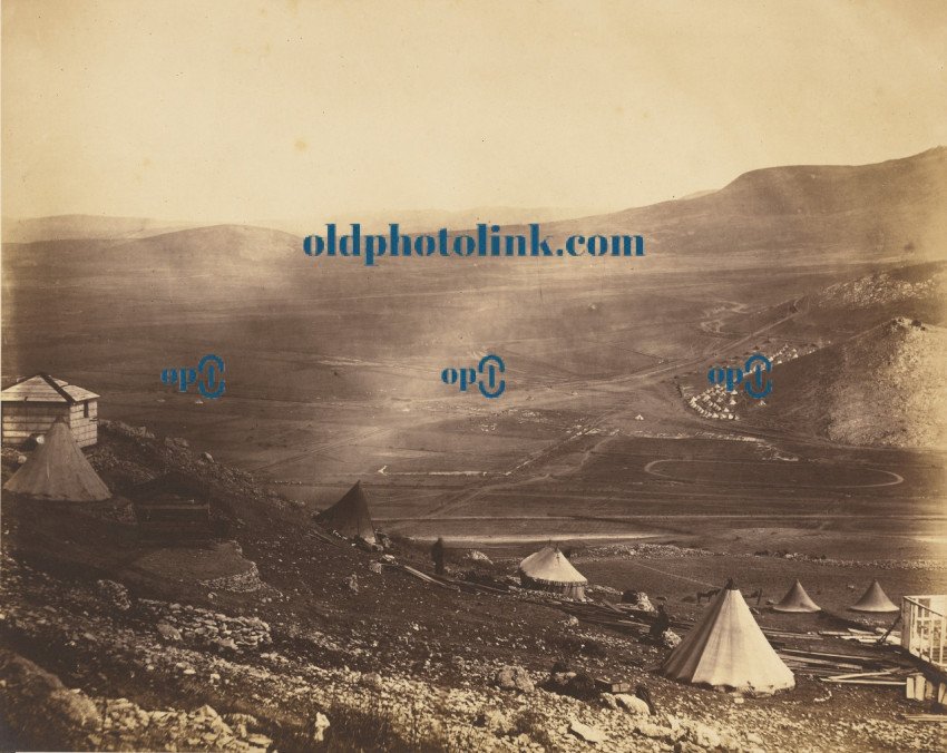 Cavalry Camp, looking towards Kadikoi 1855