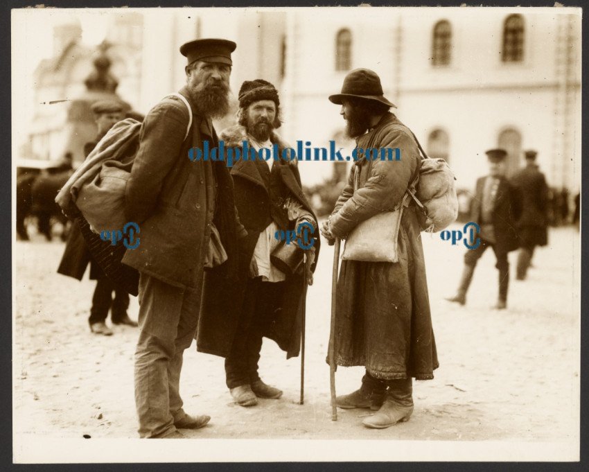 Photographs from the Study Trip to Russia Used for the Painting 1913