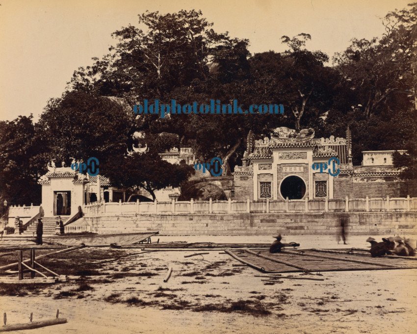 Chinese Marine Temple, Macao 1870