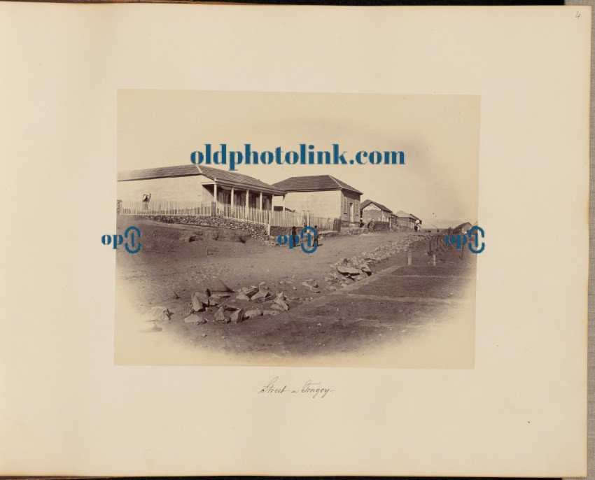 Street in Tongoy 1860