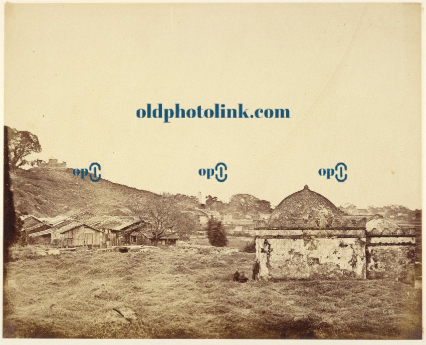 Mahomedan Temple near Canton 1860