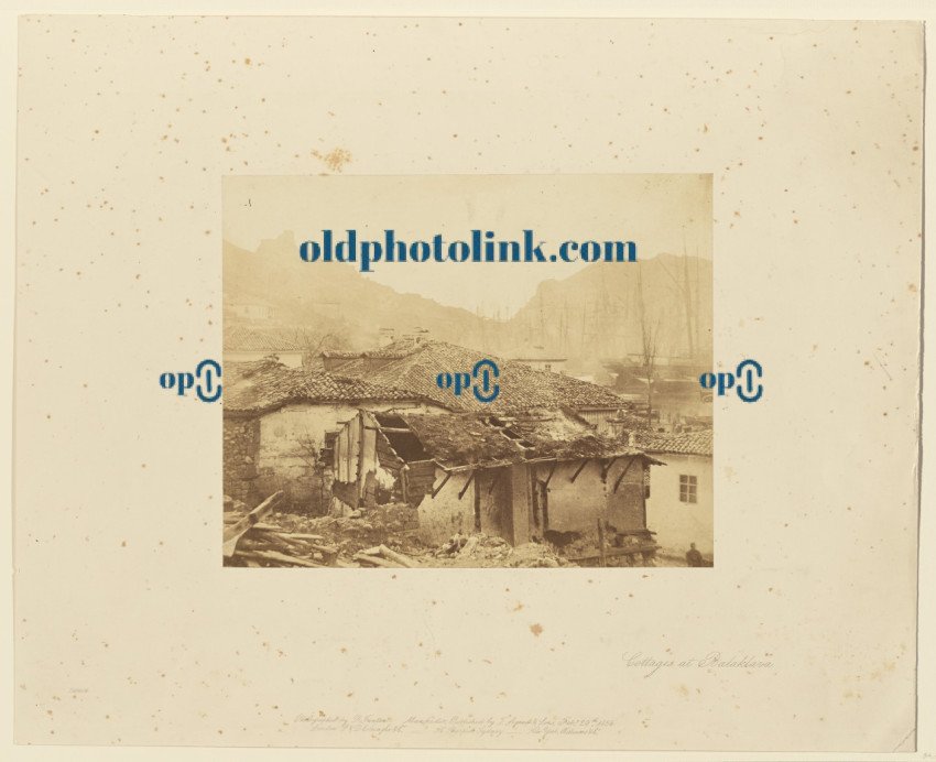 Cottages at Balaklava 1858