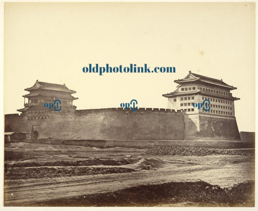 Anting Gate of Peking after the Surrender 1860