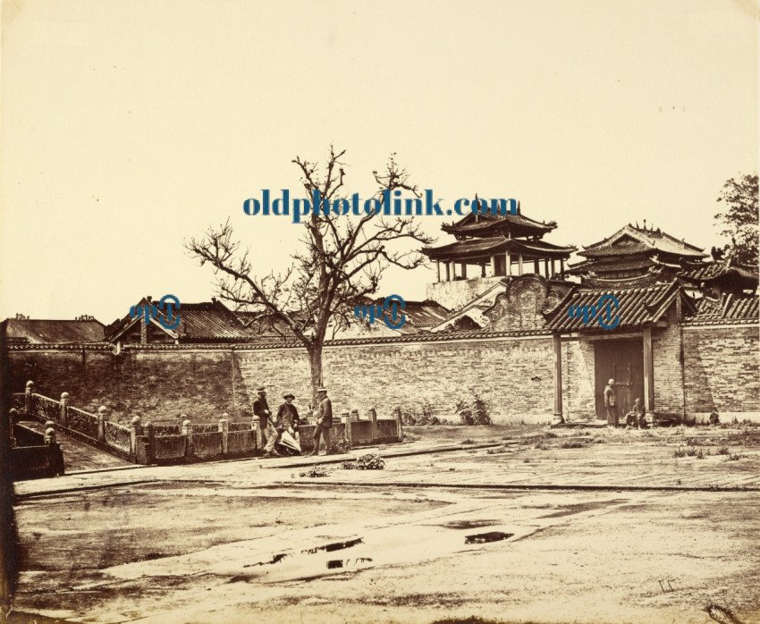 Five Genii Temple, Canton, China 1870