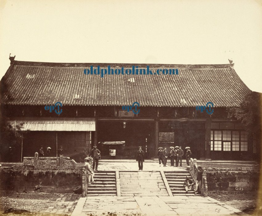Commissioners Yamun, Canton, Guangzhou,  1893 China