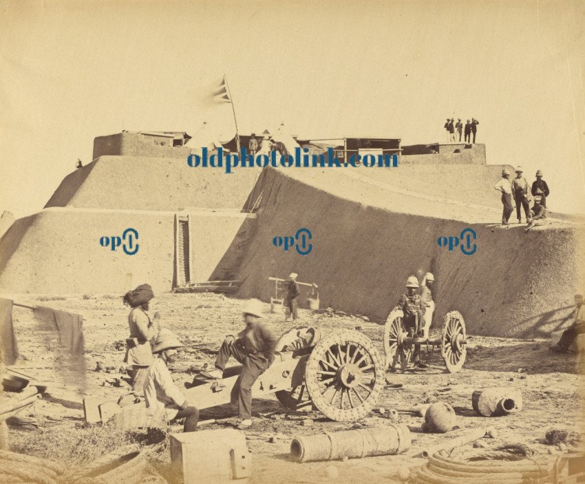 Headquarter's Staff, Pehtang Fort August 1, 1860