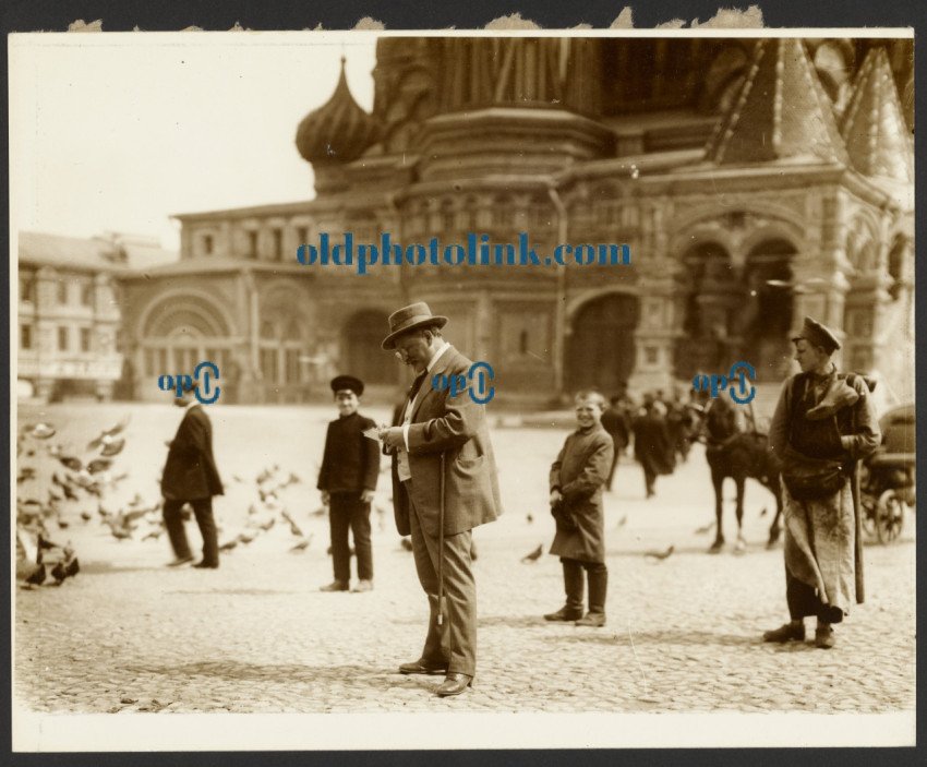 Photographs from the Study Trip to Russia Used for the Painting 1913