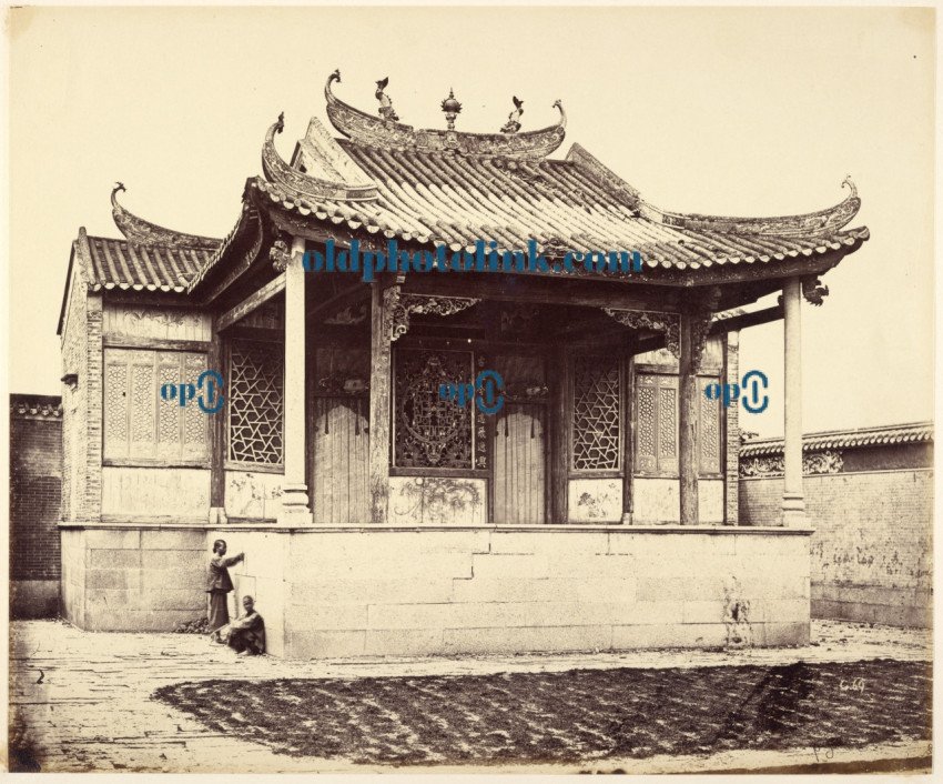 Chinese Theatre, Canton 1870