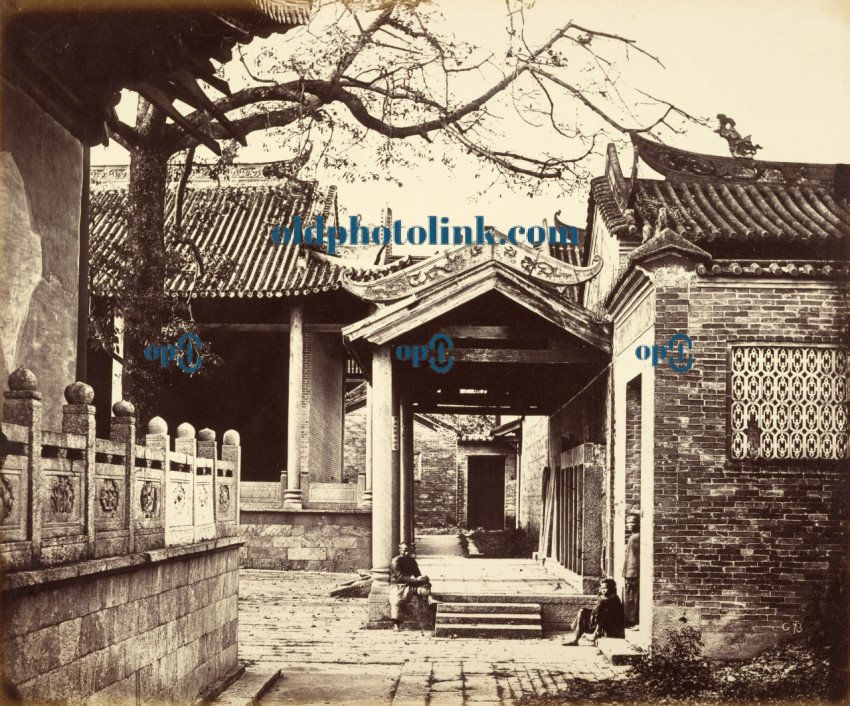 Nume Hui Uck Kung, Temple Canton, China 1860