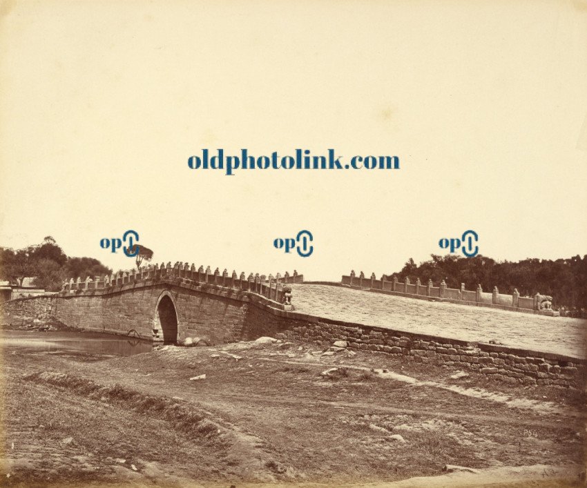 Bridge of Palichian Near Pekin, the Scene of the Fight with Imperial Chinese Troops, September 21, 1860