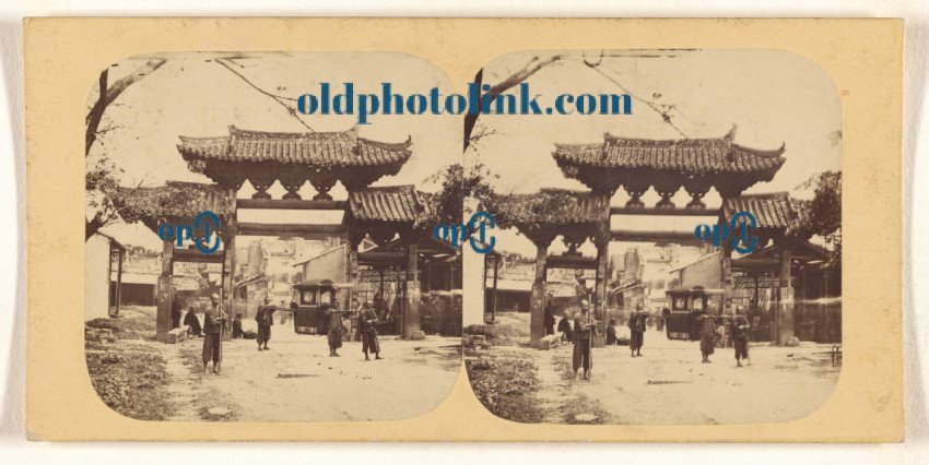 Canton, Triumphal Arch, 1859