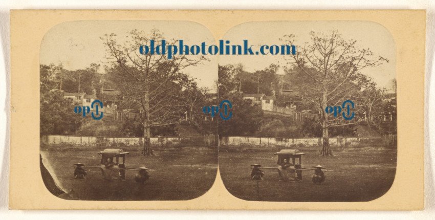 Canton  General View of Magazine Hill, From the Parade Ground 1860