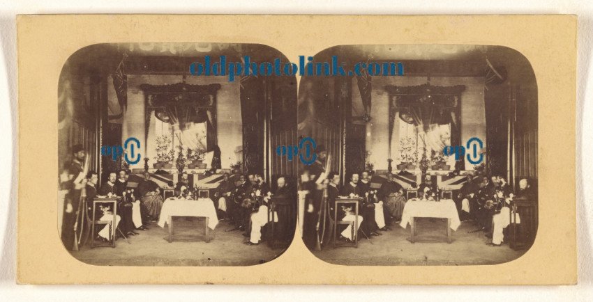 Canton, Visit of the Governor of Canton to Brigadier General Crawford 1883