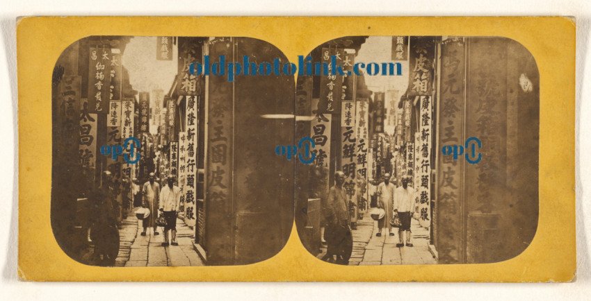 Canton  Physic Street  This Street, with South Street running under the South Gate, and Silk Street 1883