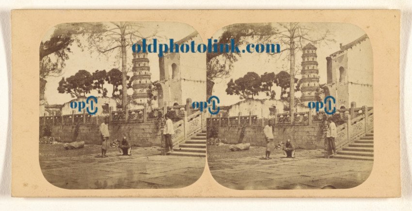 Temple of the five immortals, Guangzhou, China 1859