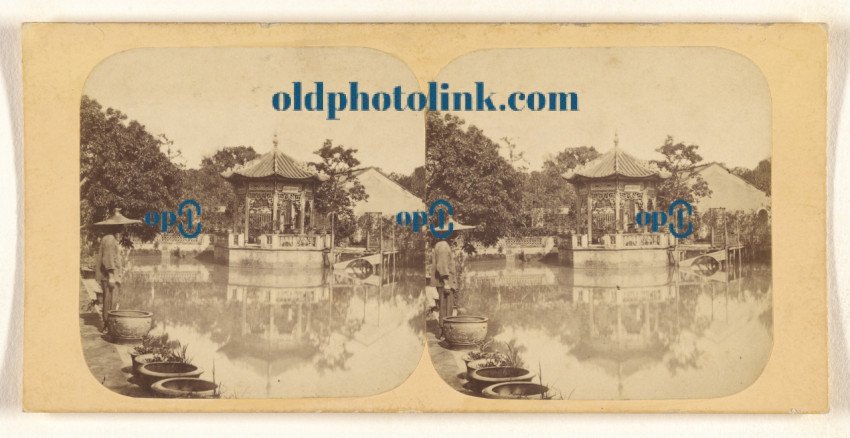 Canton  Garden of How Qua, The Chinese Merchant Prince 1883