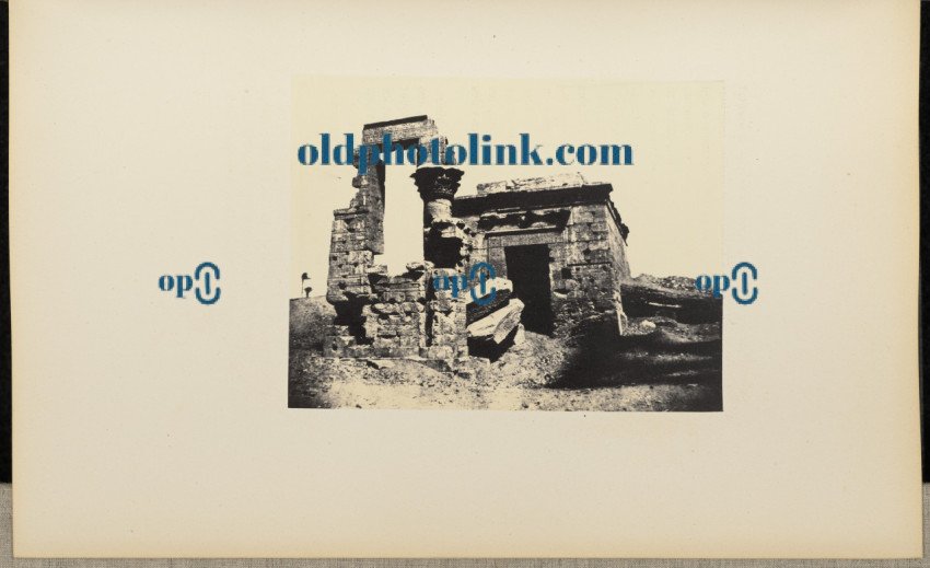 Gateway ruins 1859