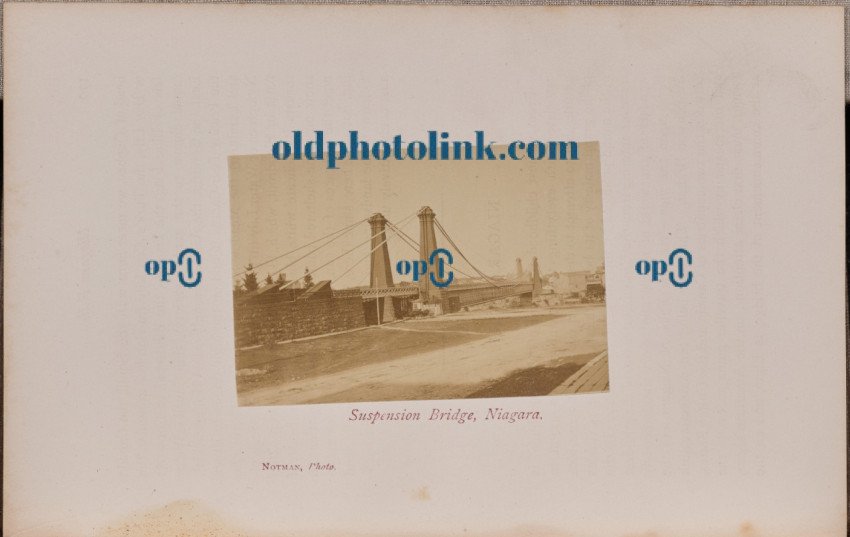 Suspension Bridge, Niagara 1867