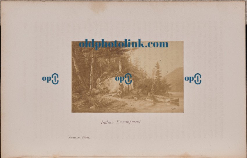 Indian Encampment 1867