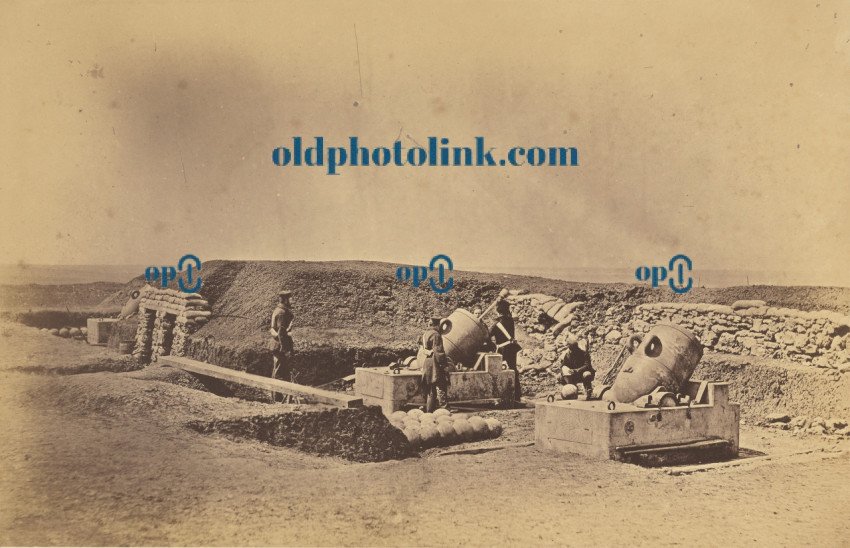 Mortar Batteries in Front of Picquet House, Light Division 1855