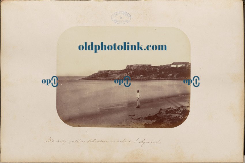 Old Dutch fortress at Cape St. Augustine 1875