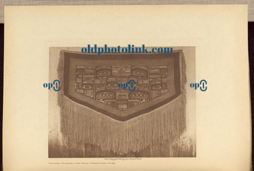 Chilkat Blanket, the Haida Ceremonial Robe 1915