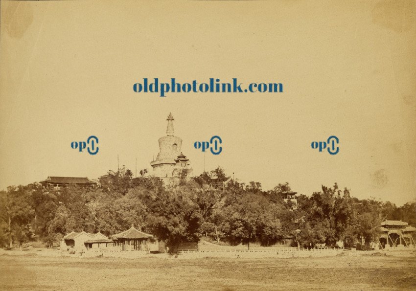 Great Pagoda in Gardens of Imperial Winter Palace 1860