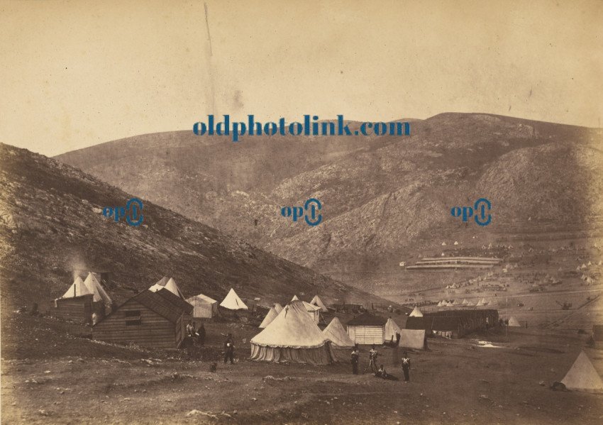 Encampment of the 71st Regiment 1855