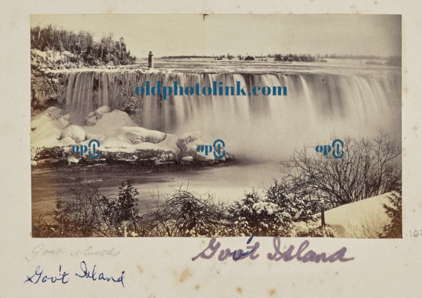 Goat Island 1860