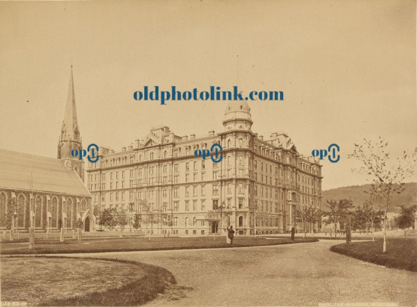 Montreal, Hotel Windsor 1860