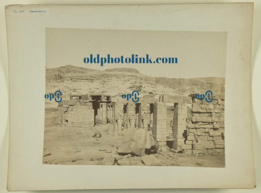 Ramesseum 1865