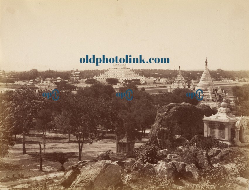 The Incomparable Pagoda from Mandalay Hill 1890