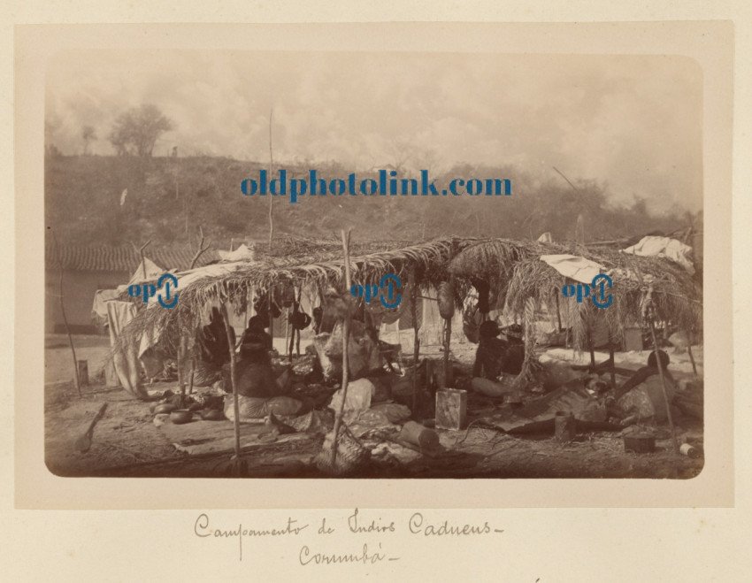 Kadiweu Indian Camp, Corumba 1884
