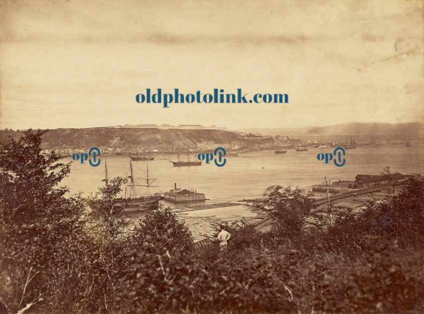 Harbor view 1860