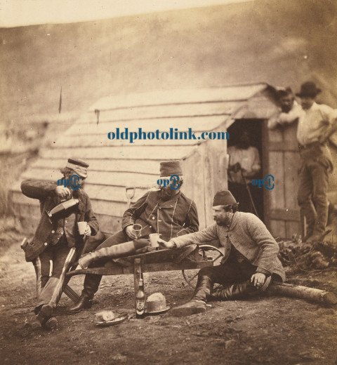 Hardships in the Camp 1855