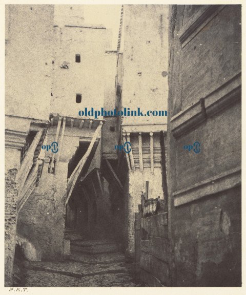 Rue de la Porte Neuve  Alger 1867