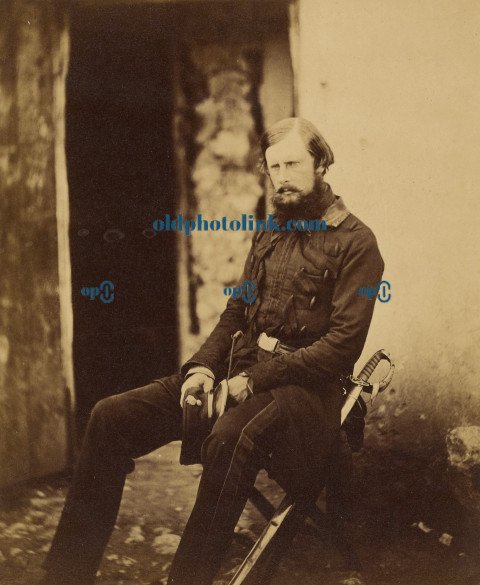 Lt  Colonel Prince Edward of Saxe Weimar 1855