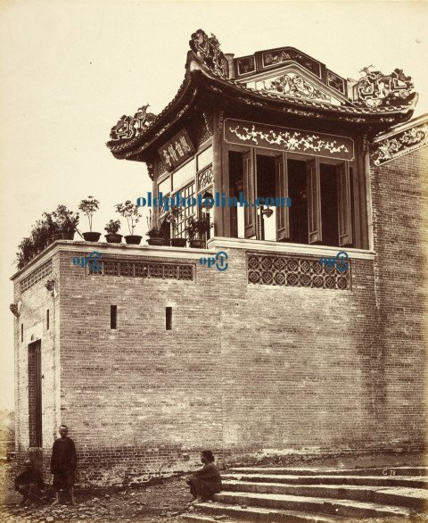 Chinese Merchant's House, Canton 1860