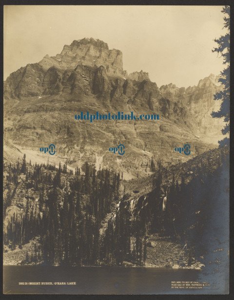Mount Huber, O'Hara Lake 1904
