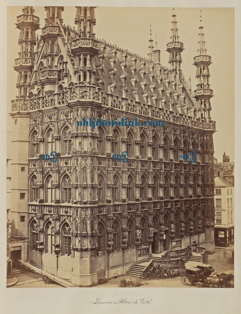 Louvain  Hôtel de Ville  1857
