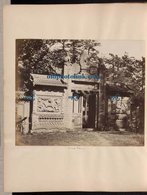 Exterior of the Tomb, Depot near Peking 1