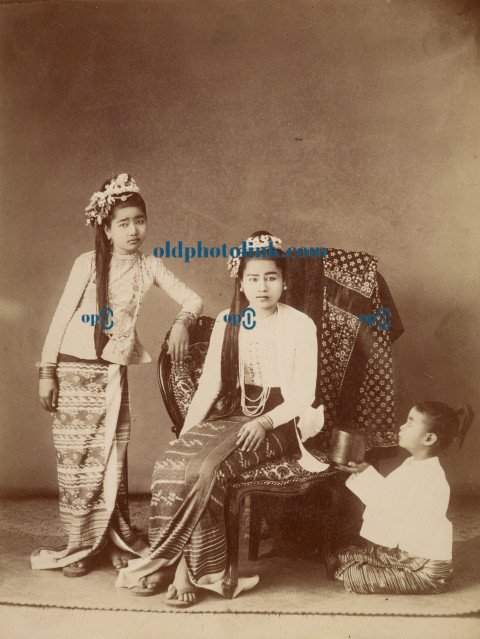Burmese Princesses 1888