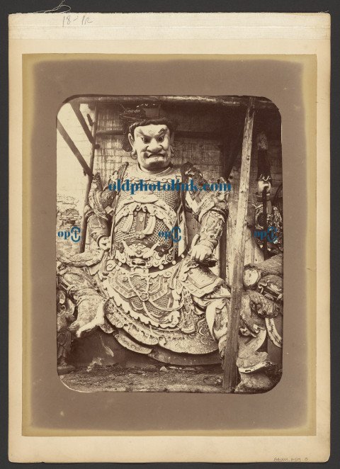 Statue of Chinese figure 1872