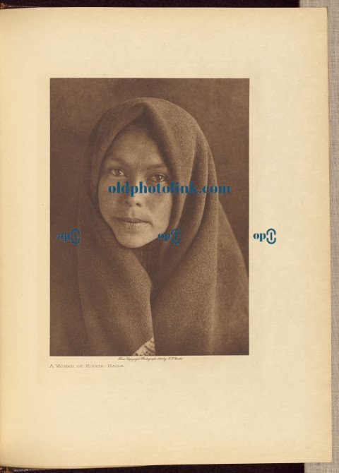 A Woman of Kiusta   Haida 1915