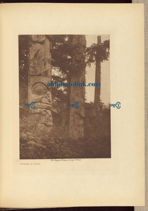 Totems at Kung 1915