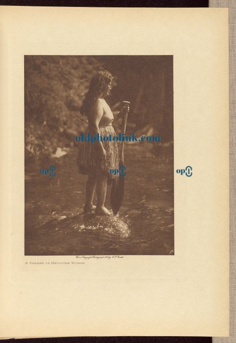 A Shaman or Medicine Woman 1915