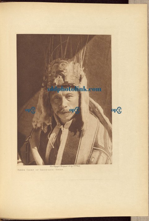 Raven Chief of Skidegate   Haida 1915