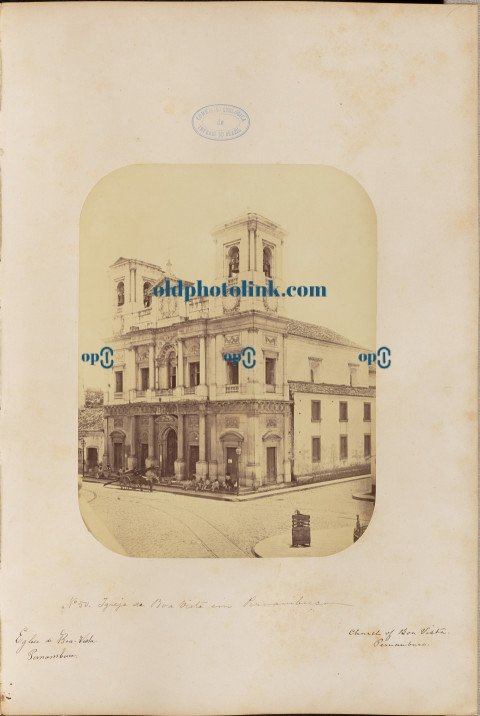 Igreja da Boa Vista em Pernambuco 1875