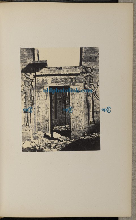 Pylon at the Temple of Isis at Philæ 1859