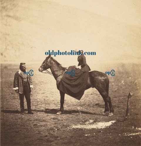 Henry Duberly Esq , Paymaster, 8th Hussars & Mrs  Duberly 1855